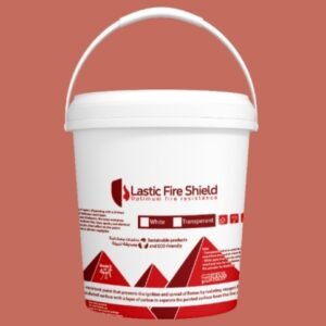 Fire-resistant clear paint